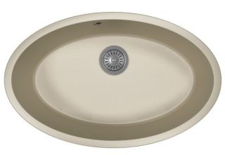 Кухонная мойка Florentina Вега Овал грей